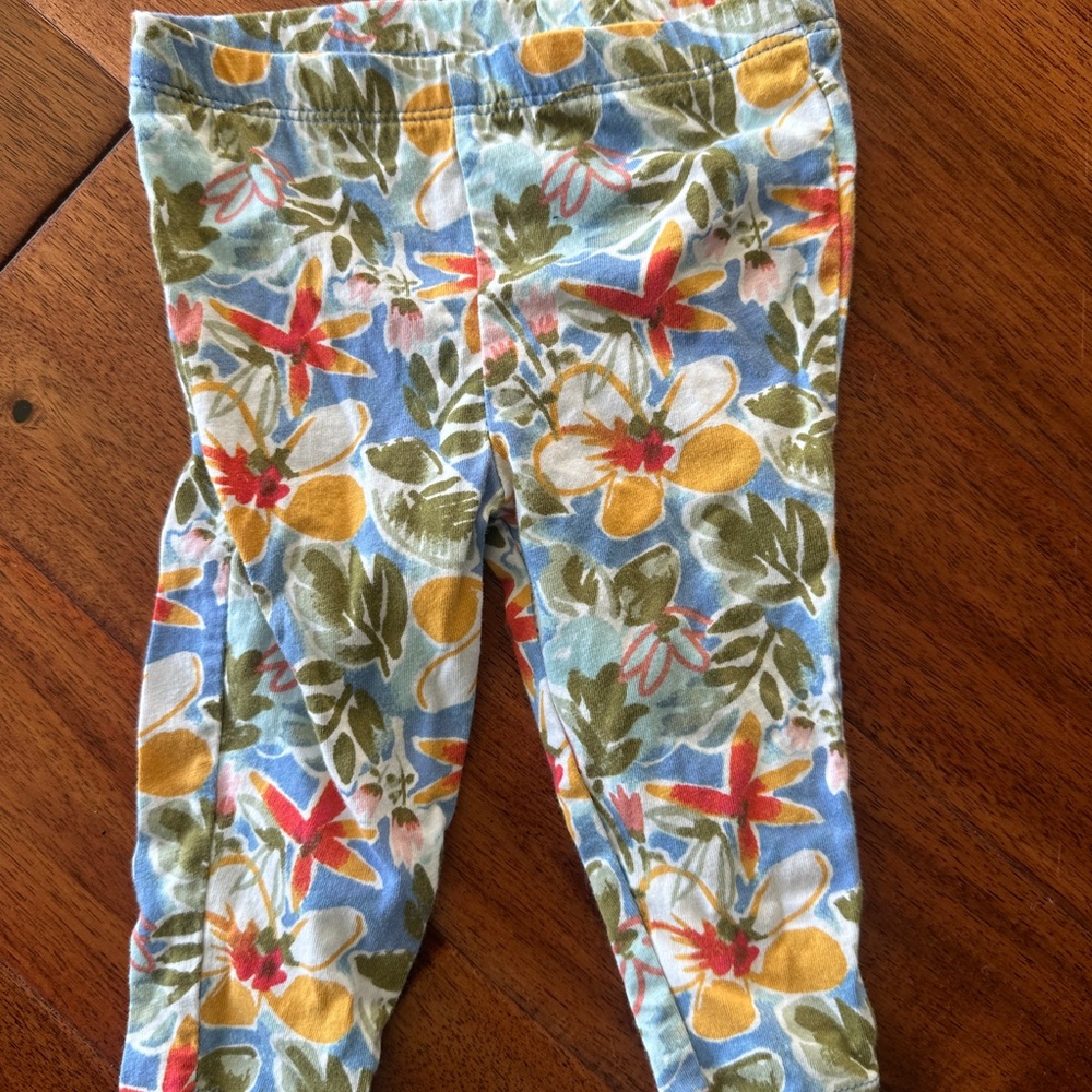 Carter's Multicolor Floral Leggings